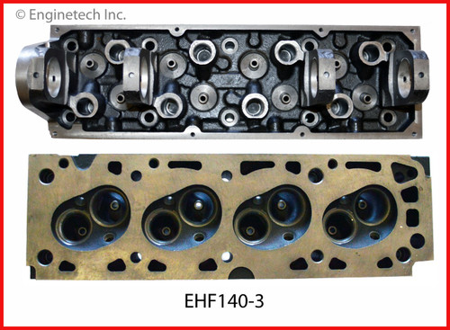 2000 Ford Ranger 2.5L Engine Cylinder Head EHF140-3 -6