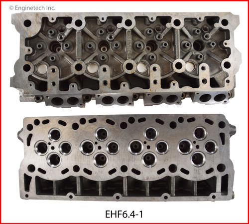 2009 Ford F-350 Super Duty 6.4L Engine Cylinder Head EHF6.4-1 -4