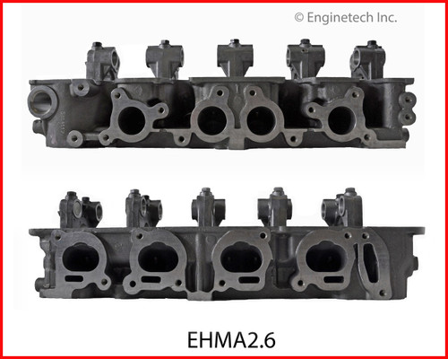 1989 Mazda MPV 2.6L Engine Cylinder Head EHMA2.6 -1