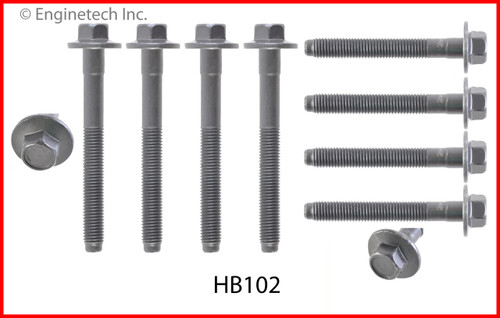 1989 Lincoln Continental 3.8L Engine Cylinder Head Bolt Set HB102 -4