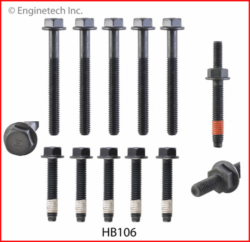 1997 Ford Explorer 5.0L Engine Cylinder Head Bolt Set HB106 -44