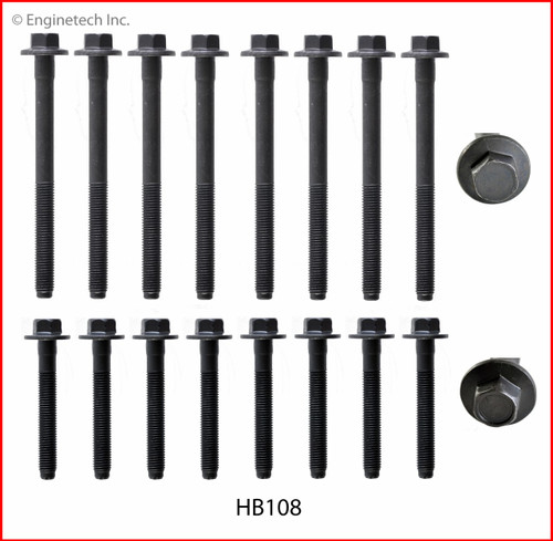 1997 Ford Windstar 3.8L Engine Cylinder Head Bolt Set HB108 -5