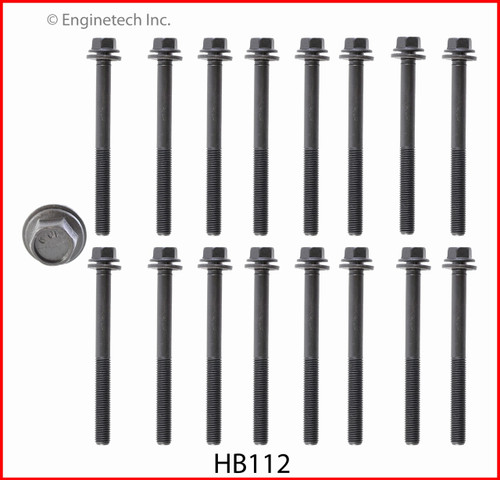 2009 Chrysler Town & Country 3.3L Engine Cylinder Head Bolt Set HB112 -123