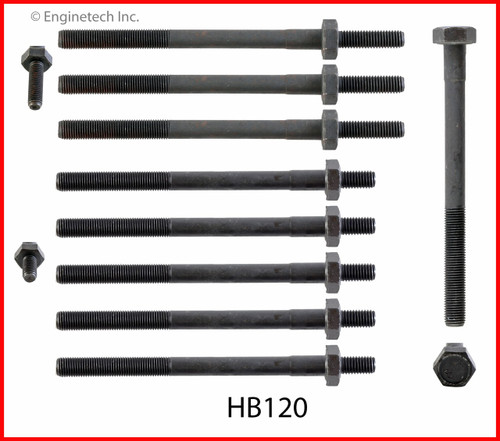 1988 Oldsmobile Firenza 2.0L Engine Cylinder Head Bolt Set HB120 -29
