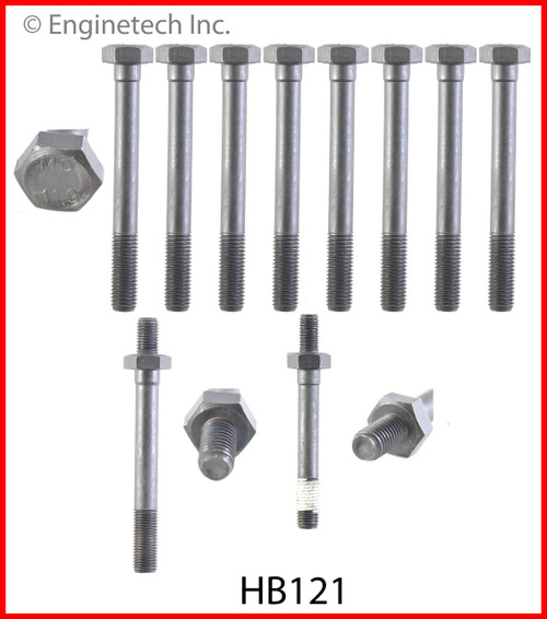 1989 Chevrolet LLV 2.5L Engine Cylinder Head Bolt Set HB121 -61