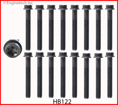 1988 Ford Bronco II 2.9L Engine Cylinder Head Bolt Set HB122 -5
