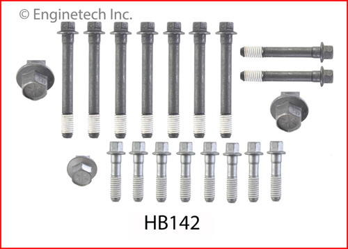 1987 GMC G3500 5.7L Engine Cylinder Head Bolt Set HB142 -2876