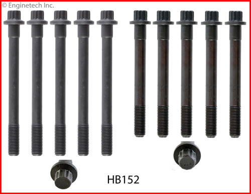 1991 Toyota Celica 1.6L Engine Cylinder Head Bolt Set HB152 -17