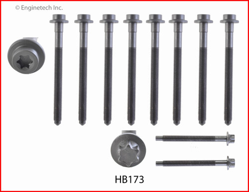 2001 Ford Explorer Sport 4.0L Engine Cylinder Head Bolt Set HB173 -9