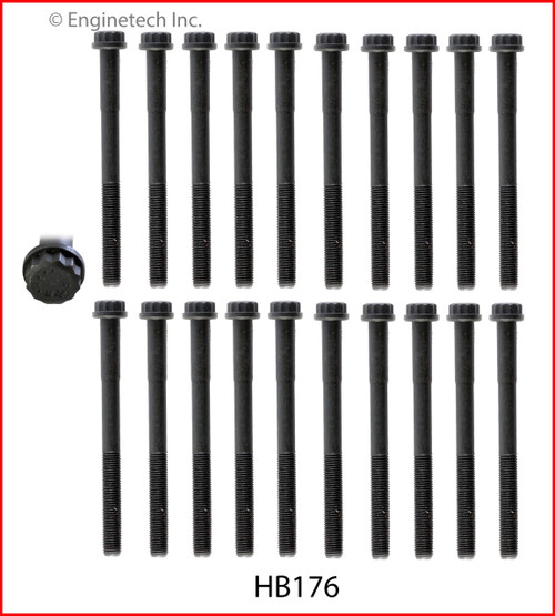 2001 Toyota Land Cruiser 4.7L Engine Cylinder Head Bolt Set HB176 -9