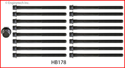 2003 Hyundai Tiburon 2.7L Engine Cylinder Head Bolt Set HB178 -11