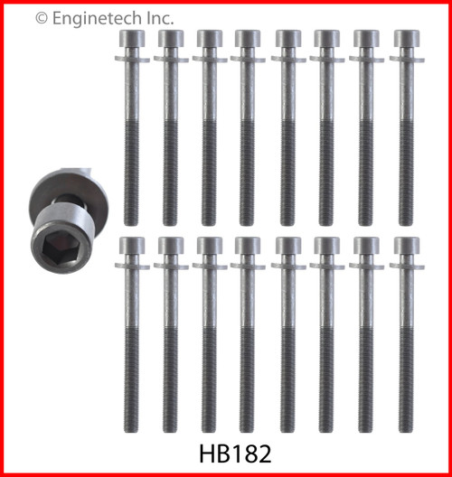 2009 Nissan Xterra 4.0L Engine Cylinder Head Bolt Set HB182 -93