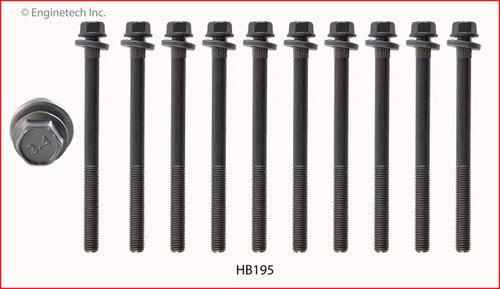 1997 Chrysler Cirrus 2.4L Engine Cylinder Head Bolt Set HB195 -10