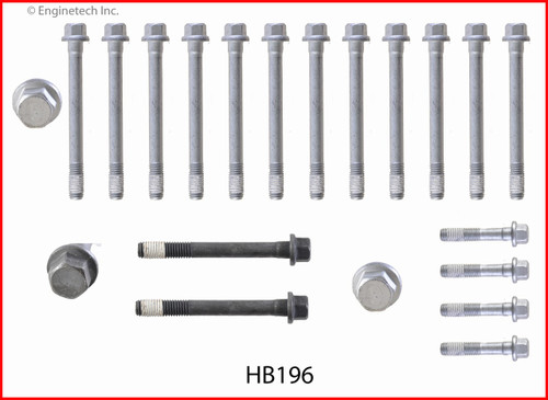 2001 Chevrolet B7 8.1L Engine Cylinder Head Bolt Set HB196 -1
