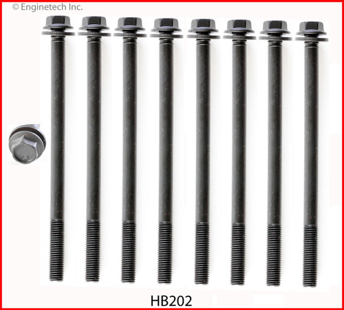 2004 Dodge Durango 3.7L Engine Cylinder Head Bolt Set HB202 -6