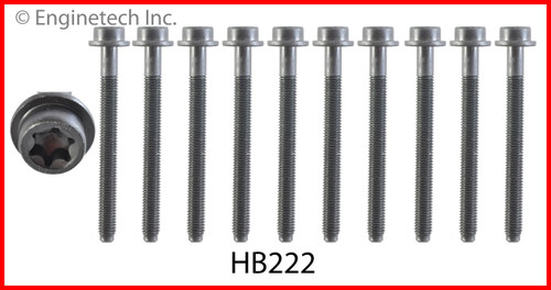 2000 Ford Contour 2.0L Engine Cylinder Head Bolt Set HB222 -19