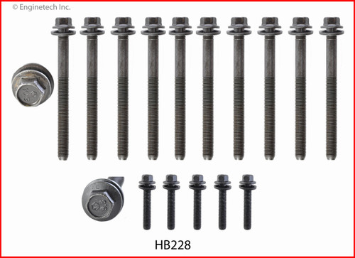 2014 Chrysler 300 5.7L Engine Cylinder Head Bolt Set HB228 -141