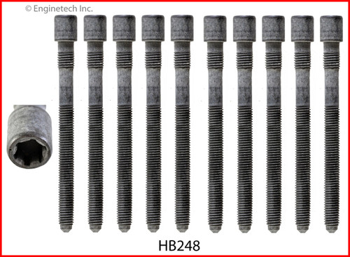 2000 Audi TT 1.8L Engine Cylinder Head Bolt Set HB248 -4