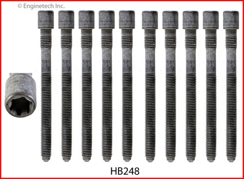 2004 Audi A4 1.8L Engine Cylinder Head Bolt Set HB248 -80