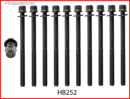 2010 Acura RDX 2.3L Engine Cylinder Head Bolt Set HB252 -41