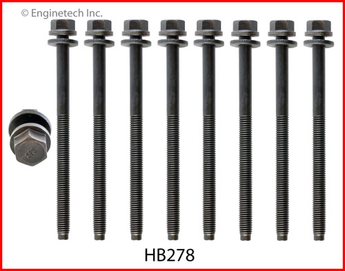 2001 Lincoln LS 3.0L Engine Cylinder Head Bolt Set HB278 -4