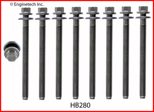 2007 Lincoln MKZ 3.5L Engine Cylinder Head Bolt Set HB280 -3