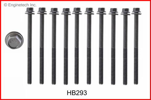 2008 Honda Civic 1.3L Engine Cylinder Head Bolt Set HB293 -7