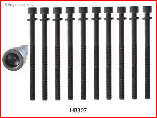 2014 Hyundai Elantra 1.8L Engine Cylinder Head Bolt Set HB307 -14
