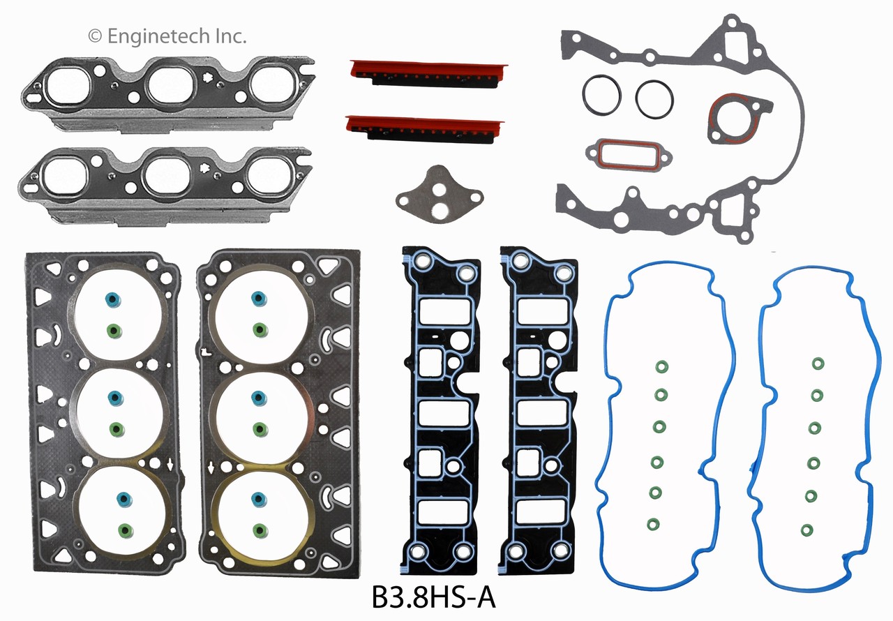 1999 Oldsmobile 88 3.8L Engine Remain Kit (Re-Ring Kit) RMB3800HP -7