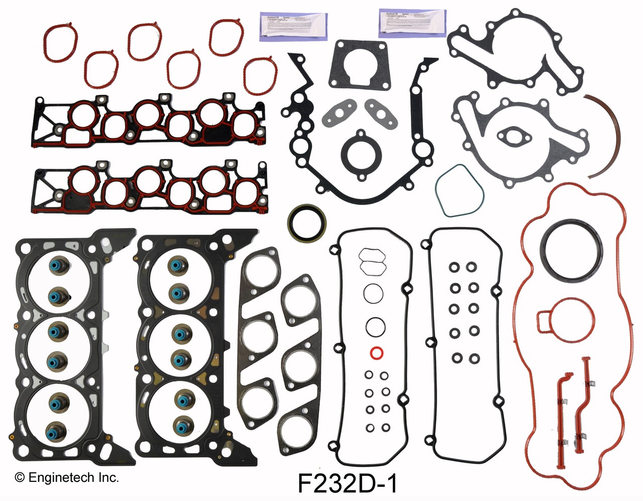 1999 Ford Windstar 3.8L Engine Remain Kit (Re-Ring Kit) RMF232NP -1