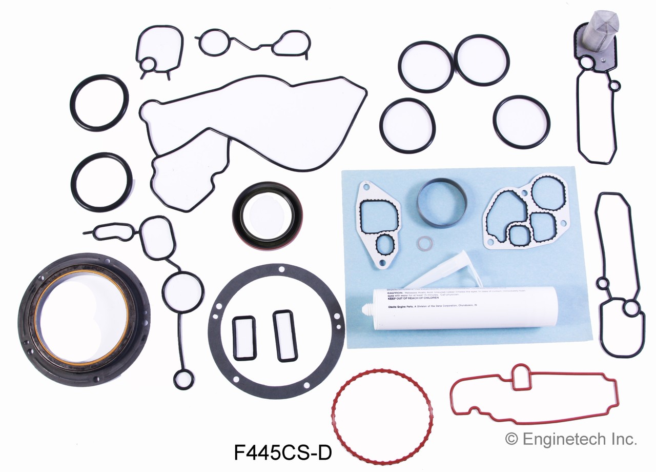 2001 Ford E-350 Econoline Club Wagon 7.3L Engine Rebuild Kit RCF445DP.P23