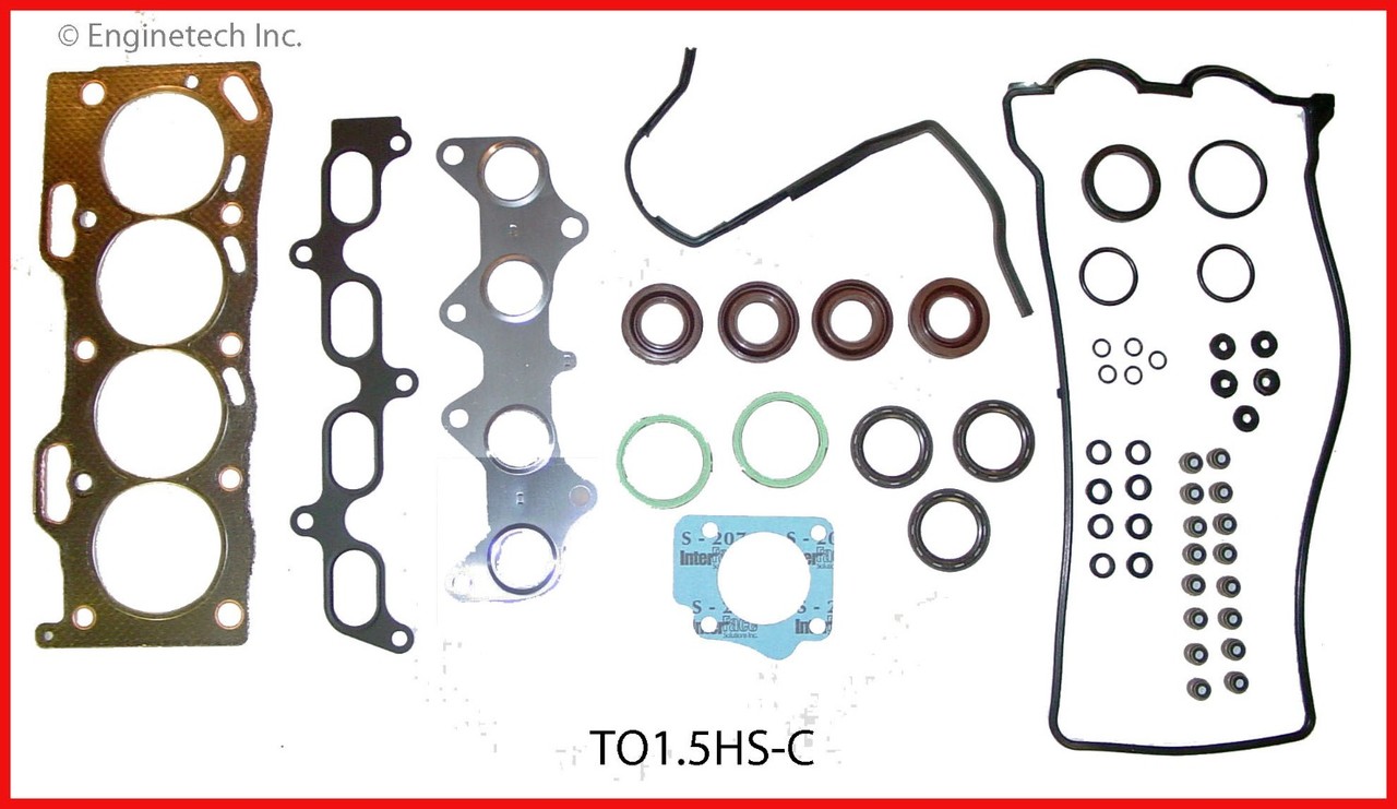 1997 Toyota Tercel 1.5L Engine Remain Kit (Re-Ring Kit) RMTO1.5AP.P3