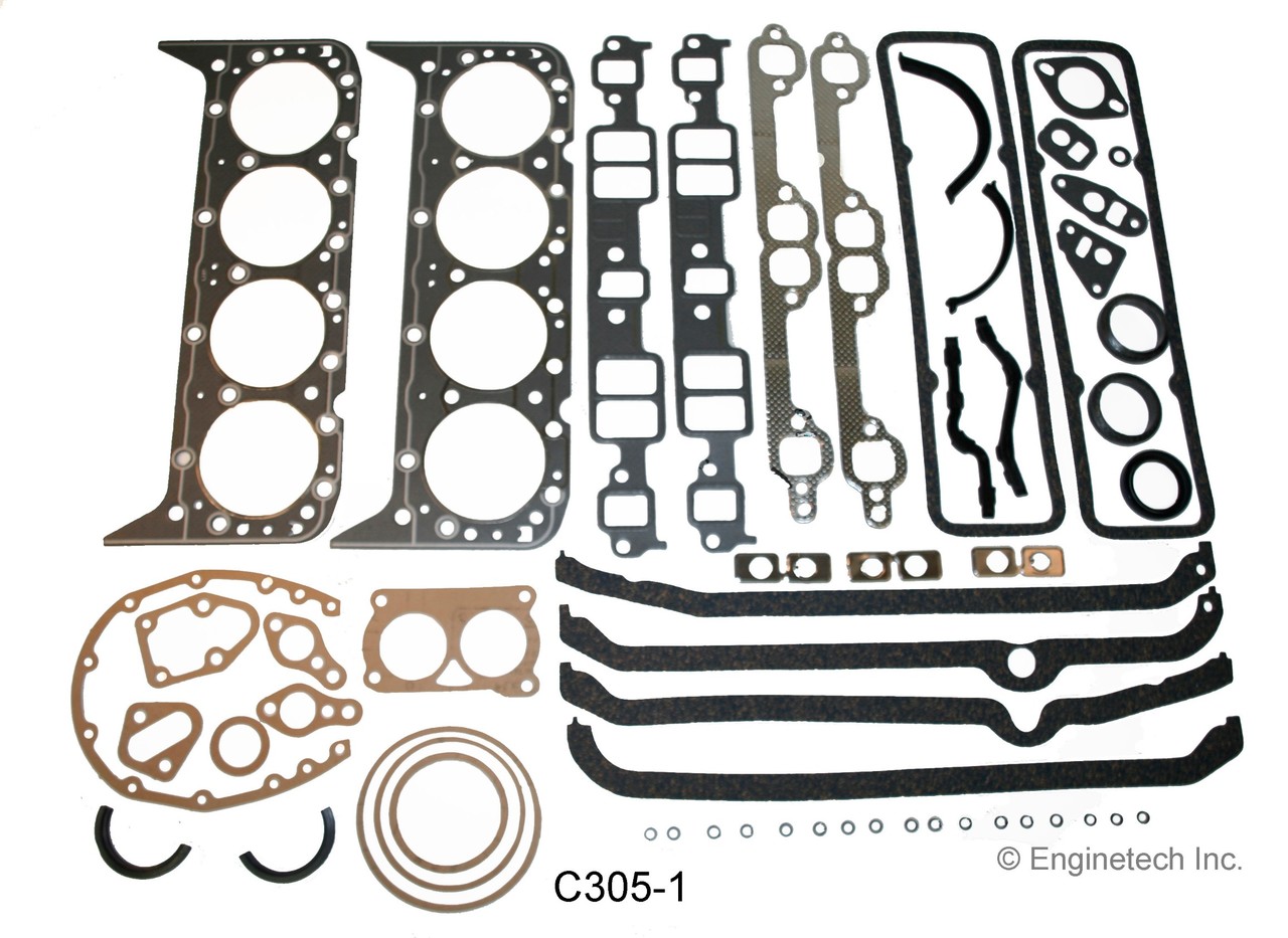 1985 Chevrolet El Camino 5.0L Engine Master Rebuild Kit MKC305B -208