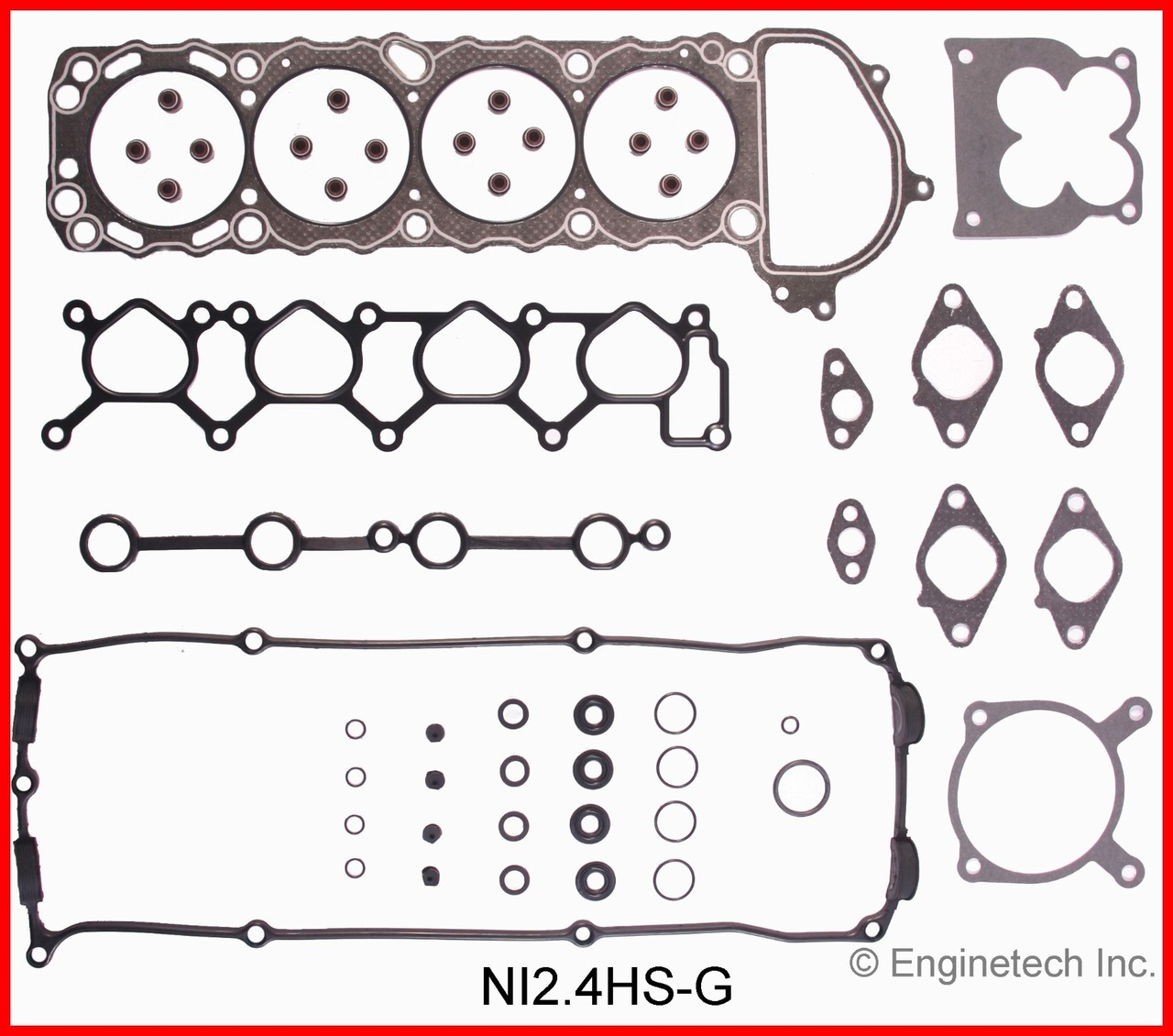 2004 Nissan Xterra 2.4L Engine Remain Kit (Re-Ring Kit) RMNI2.4MP -12