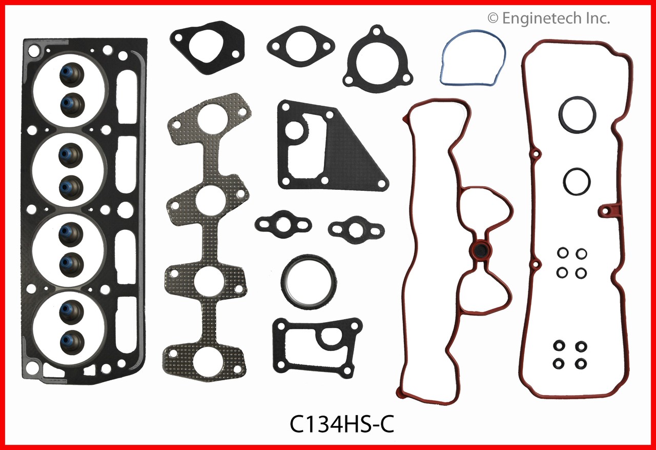 2001 Chevrolet S10 2.2L Engine Remain Kit (Re-Ring Kit) RMC134CP -3