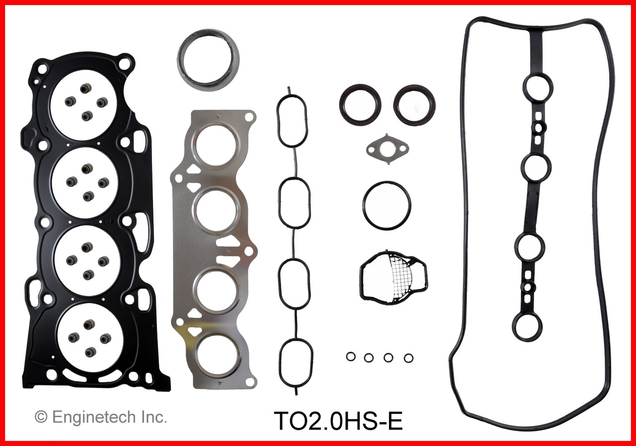 2002 Toyota RAV4 2.0L Engine Remain Kit (Re-Ring Kit) RMTO2.0DP.P2