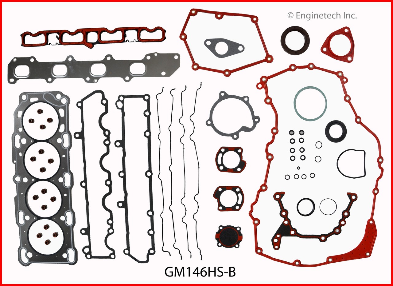 2001 Chevrolet Cavalier 2.4L Engine Remain Kit (Re-Ring Kit) RMG146AP -10