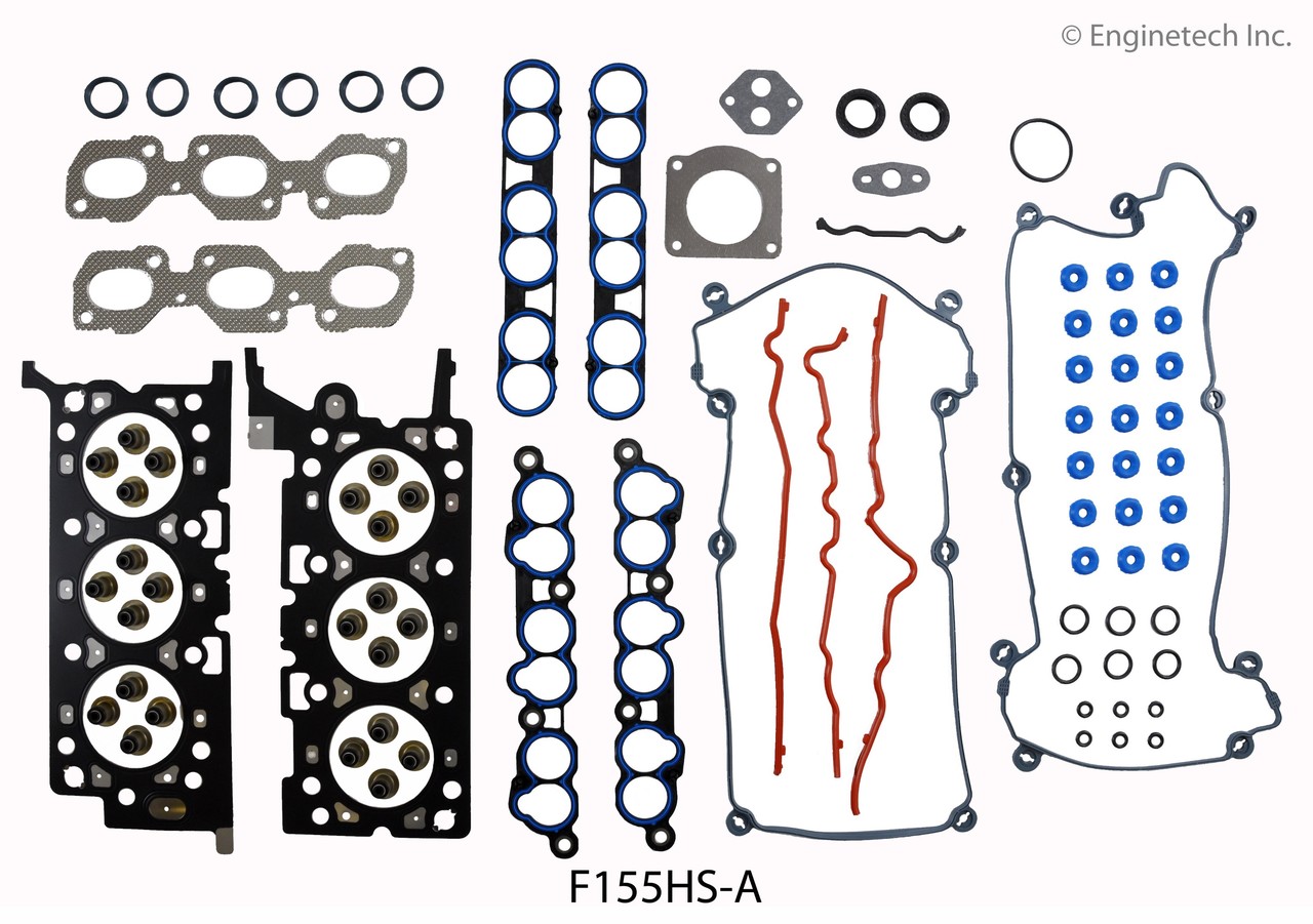 1997 Ford Contour 2.5L Engine Remain Kit (Re-Ring Kit) RMF155P -5