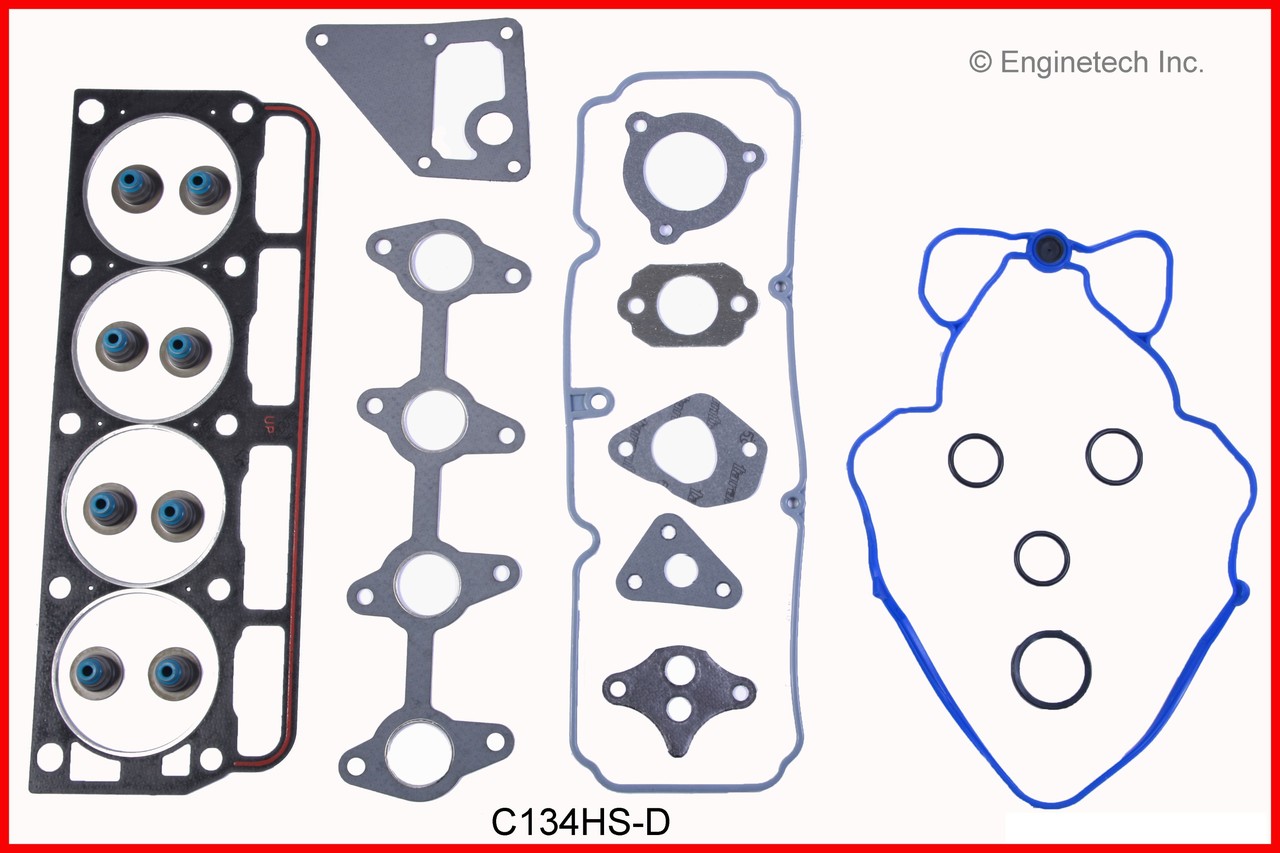 2001 Chevrolet Cavalier 2.2L Engine Master Rebuild Kit MKC134DP -9