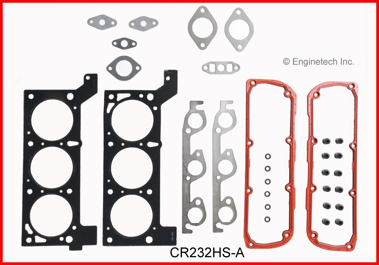 2000 Chrysler Town & Country 3.8L Engine Rebuild Kit RCCR3.8BP.P1