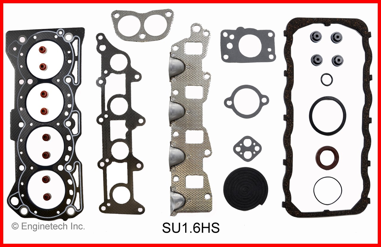 1991 Suzuki Sidekick 1.6L Engine Master Rebuild Kit MKSZ1.6P -3