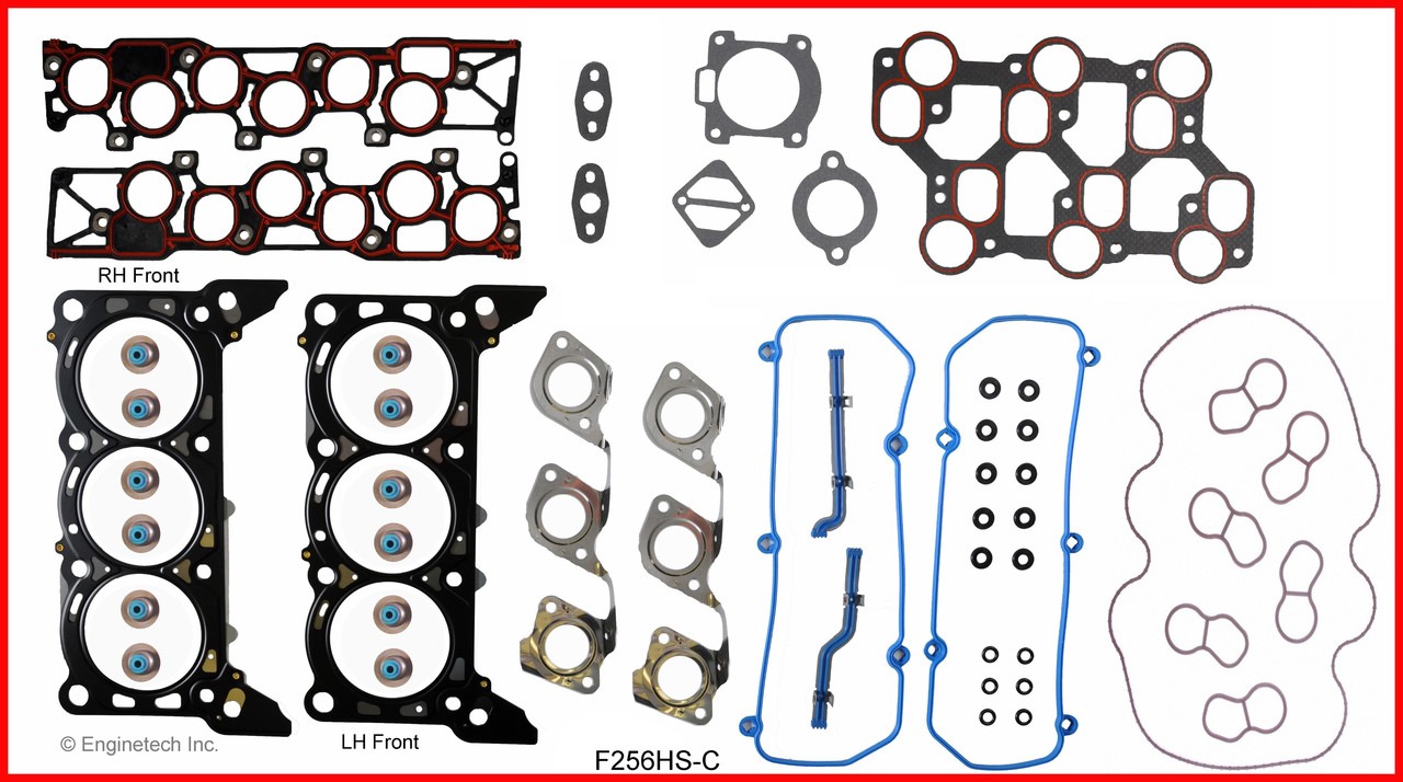 2003 Ford E-150 Club Wagon 4.2L Engine Master Rebuild Kit MKF256DP.P10