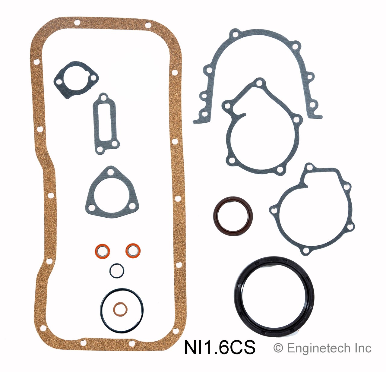 1992 Nissan NX 1.6L Engine Remain Kit (Re-Ring Kit) RMNI1.6P -3