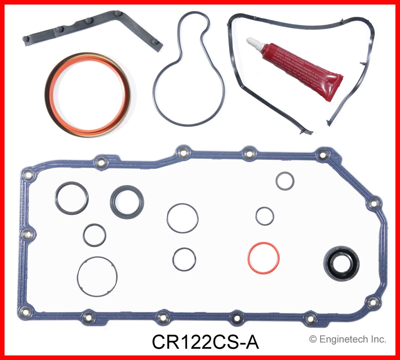 1998 Plymouth Breeze 2.0L Engine Remain Kit (Re-Ring Kit) RMCR122AP -12