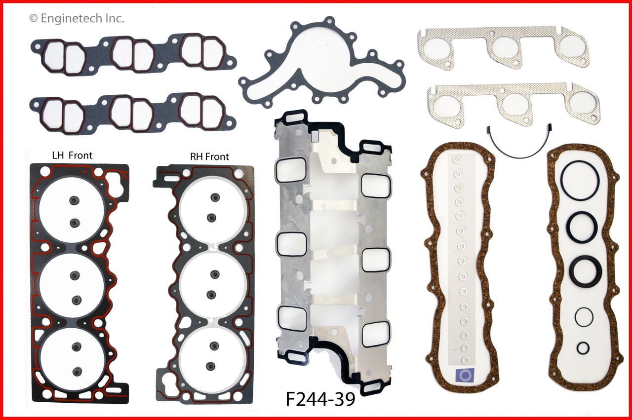 1990 Ford Aerostar 4.0L Engine Master Rebuild Kit MKF244P.P1