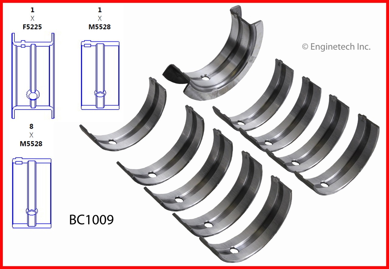 1991 Mazda B2200 2.2L Engine Master Rebuild Kit MKMA2.2AP -7