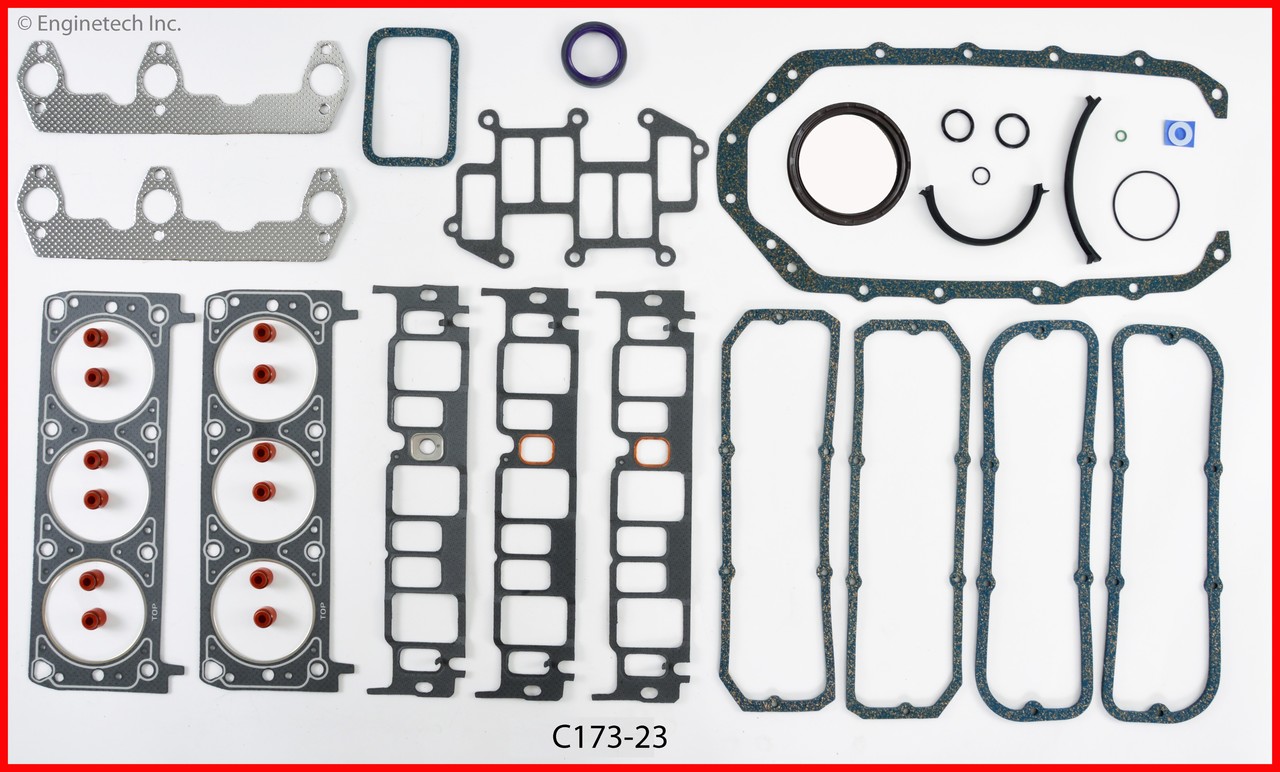 1986 Chevrolet S10 2.8L Engine Remain Kit (Re-Ring Kit) RMC173C -21