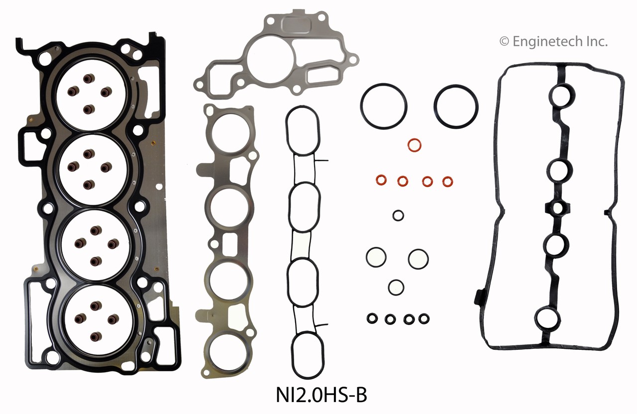 2012 Nissan Sentra 2.0L Engine Remain Kit (Re-Ring Kit) RMNI2.0BP -11