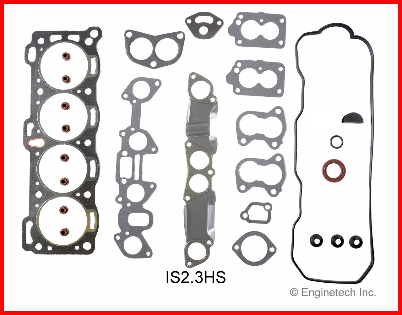 1986 Isuzu Pickup 2.3L Engine Master Rebuild Kit MKIS2.3P.P1