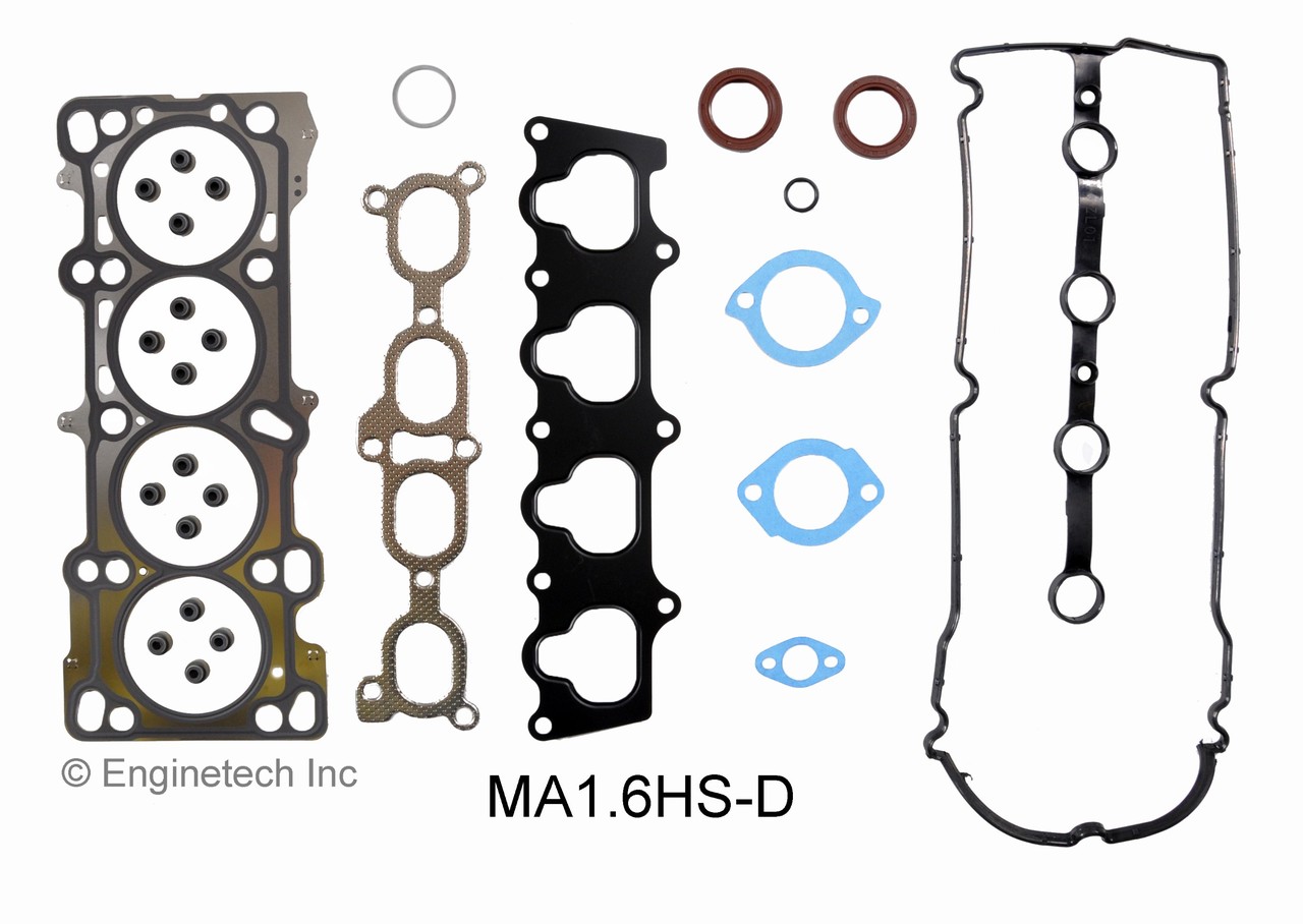 2000 Mazda Protege 1.6L Engine Remain Kit (Re-Ring Kit) RMMA1.6P.P2